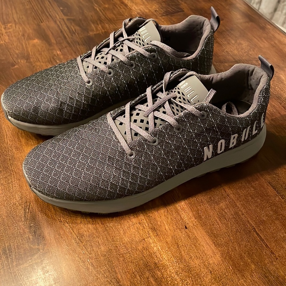 Size 11 NoBull Matryx trail runners. Color Concrete.